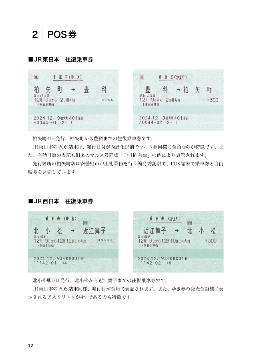 
さよなら往復・連続乗車券